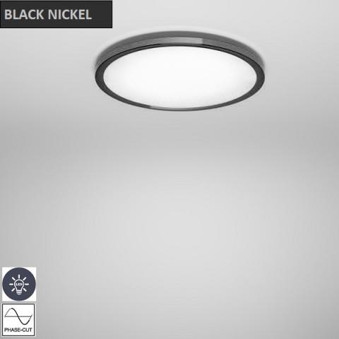 Плафон Ø477mm LED черен никел
