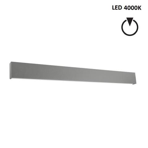 Аплик XL - LED 41W 4000K - бетоново сив