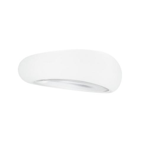 Ceiling Light 3xE27 white with prismatic diffuser