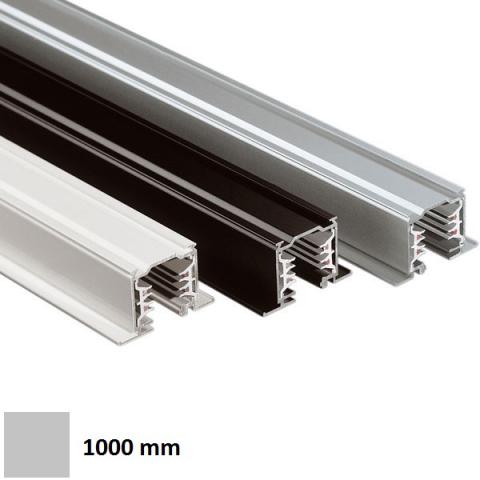 3-phase track LKM Recessed 1m silver