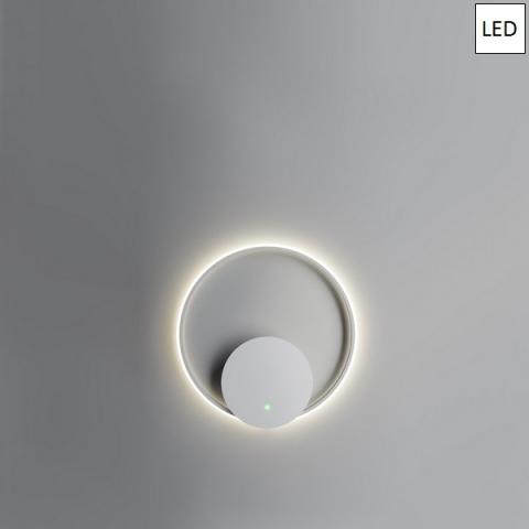 Аплик/Плафон Ø60cm LED бял 