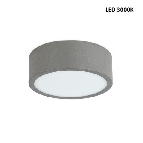 Ceiling light M - LED 14W 3000K - beton grey
