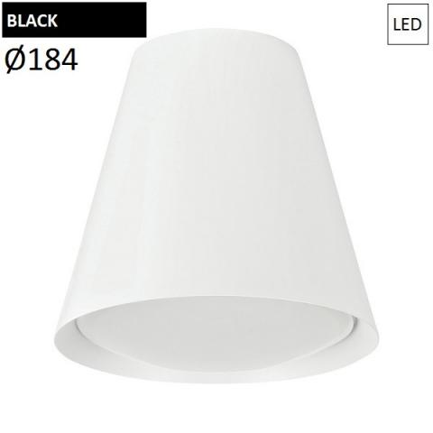 Ceiling Lamp Ø184mm LED 7W 3000K black