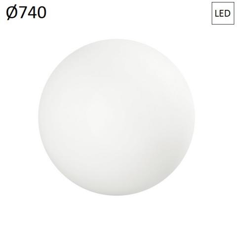 Плафон Ø740 LED 27W IP65 бял