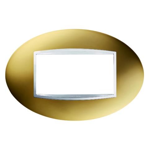Рамка ART 4 модула - Gold