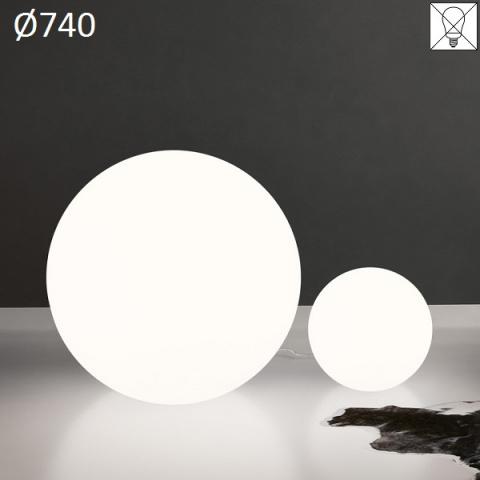 Floor lamp Ø740 E27 max 57W white