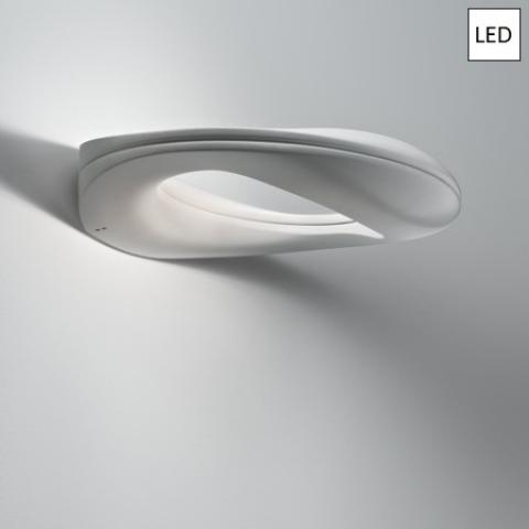Wall/ceiling lamp 22x30cm LED R7s white