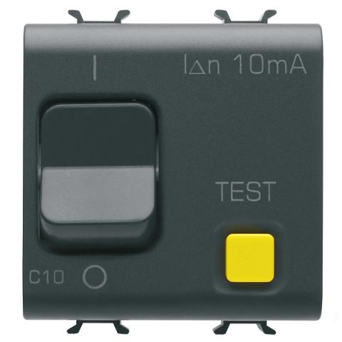 Residual miniature circuit breaker 1P+N 10A 10mA 3kA 230V AC