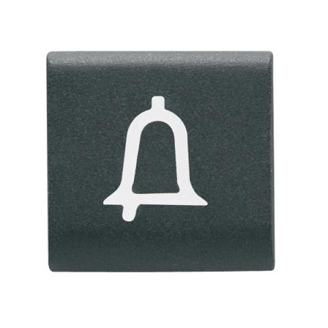 Replaceable button key 22x22mm "BELL"