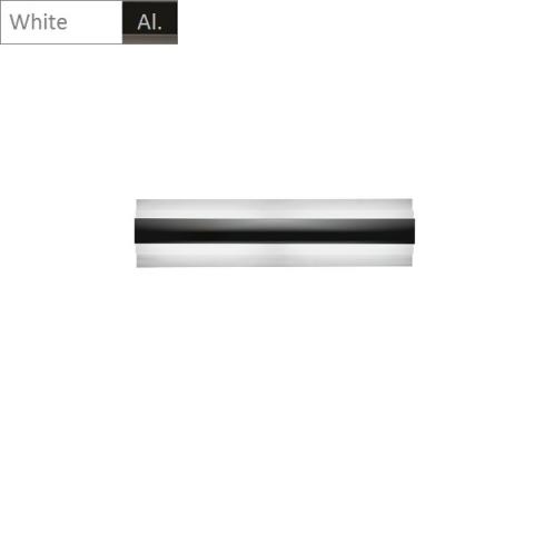 Аплик LED бяло - алуминий