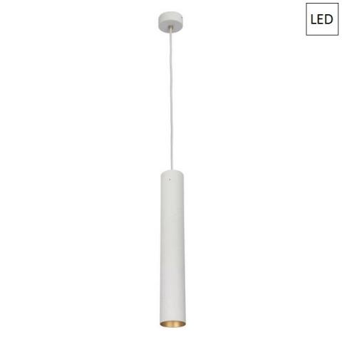 Пендел Ø60 L400 LED 7.3W 3000K бял/злато