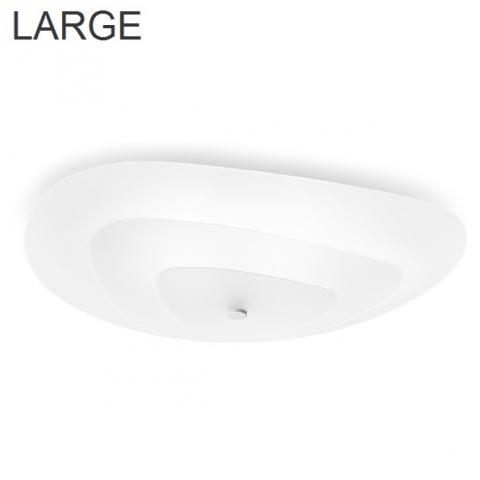 Ceiling lamp 730X589 3xE27 IP20 white