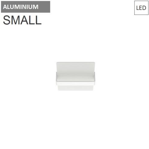 Wall/ceiling lamp 250X200mm 11W 3000K LED Aluminium