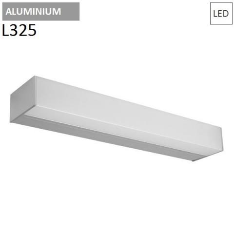 Wall/ceiling lamp L325mm 14W 3000K LED  Aluminium