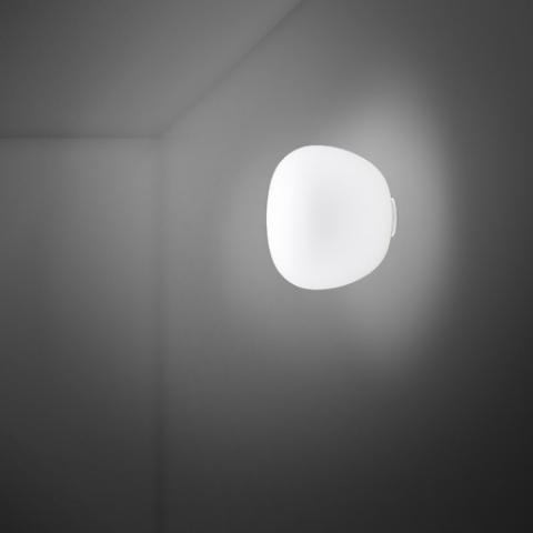 Wall/ceiling lamp Ø17cm G9 White