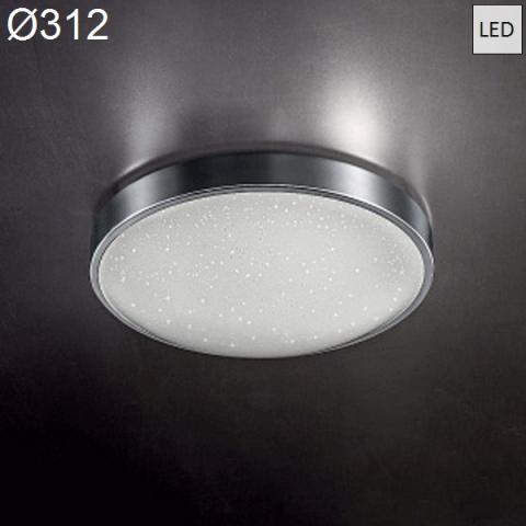 Ceiling Lamp Ø312 LED 18W 3000K chrome
