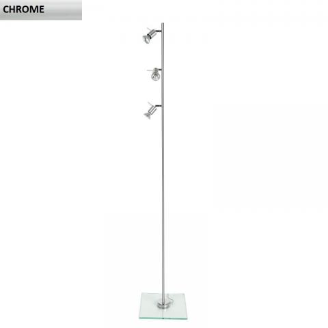 Floor lamp 3xGU10 chrome