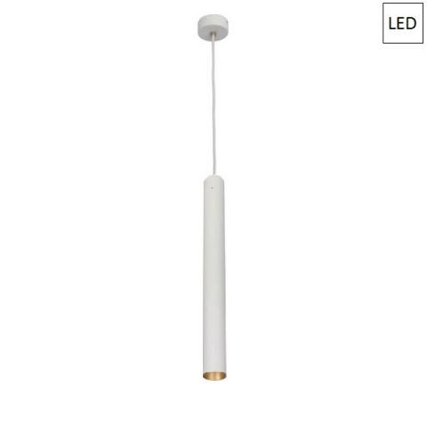 Пендел Ø32 L350 LED 3W 3000K бяло/злато