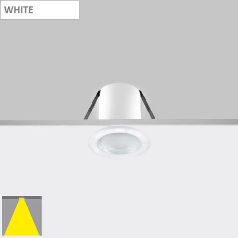 Fixed downlight RA 4 LED 4.6W white