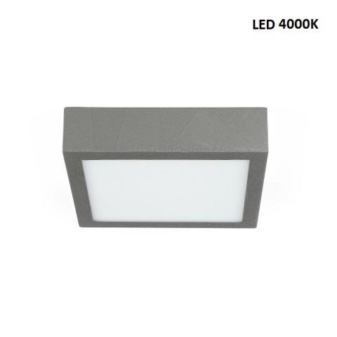 Ceiling light M - LED 17W 4000K - beton grey