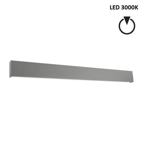 Аплик XL - LED 41W 3000K - бетоново сив