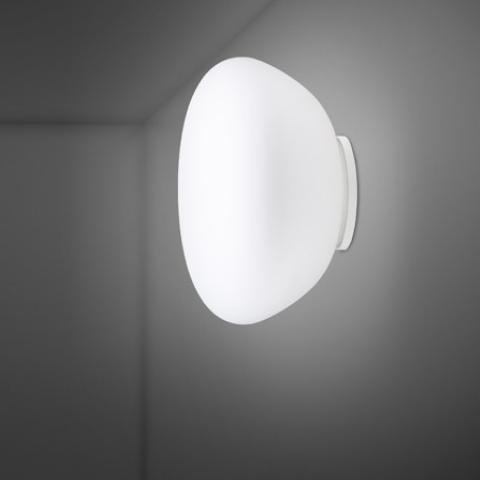 Wall/ceiling lamp Ø42cm E27 White