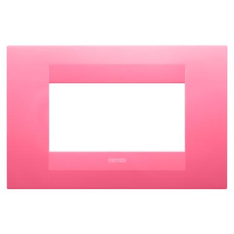 GEO plate 4 gang - Sapphire Pink