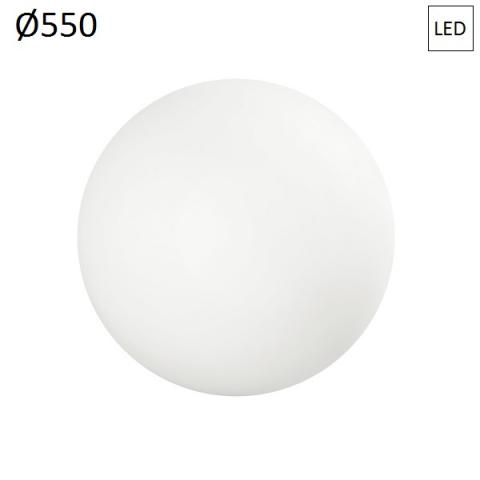 Плафон Ø550 LED 20W IP65 бял