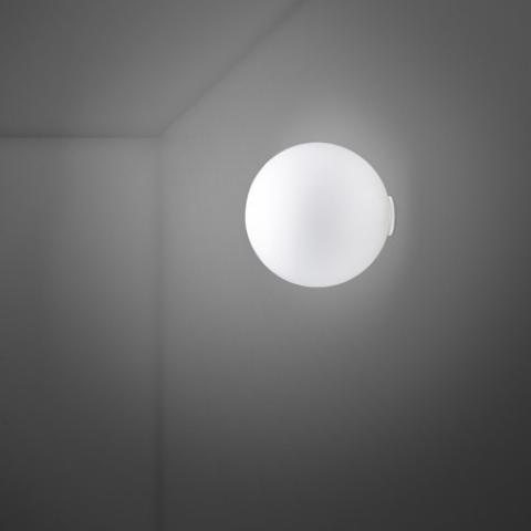 Wall/ceiling lamp Ø20cm G9 White