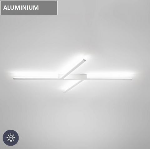 ПЛАФОН LED Полиран алуминий