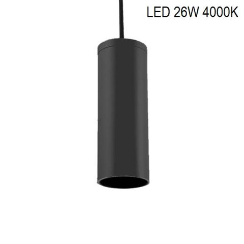 Suspension PERFETTO COMPACT-S LED 26W 4000K black