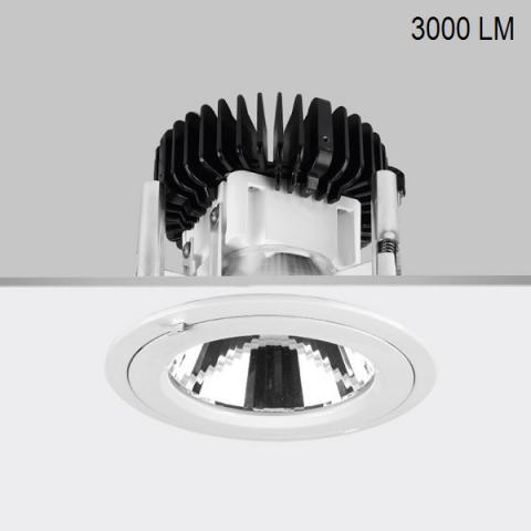 Downlight Ra 18 DIXIT LED Fortimo DLM 34W 3000K white