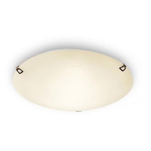 Ceiling light 2xE27 max 46W amber