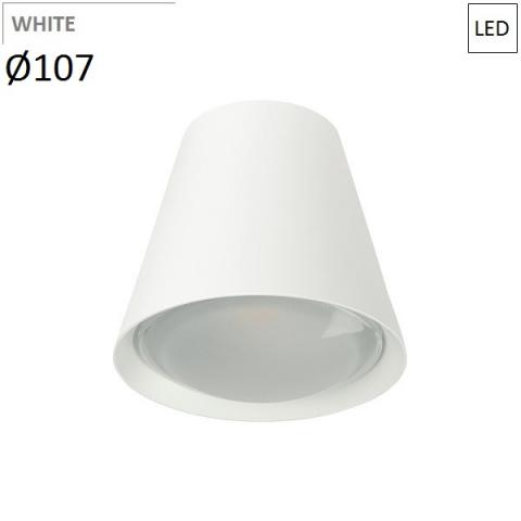 Ceiling Lamp Ø107mm LED 6W 3000K white