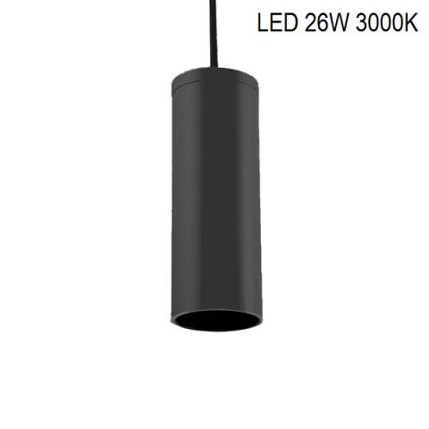 Suspension PERFETTO COMPACT-S LED 26W 3000K black