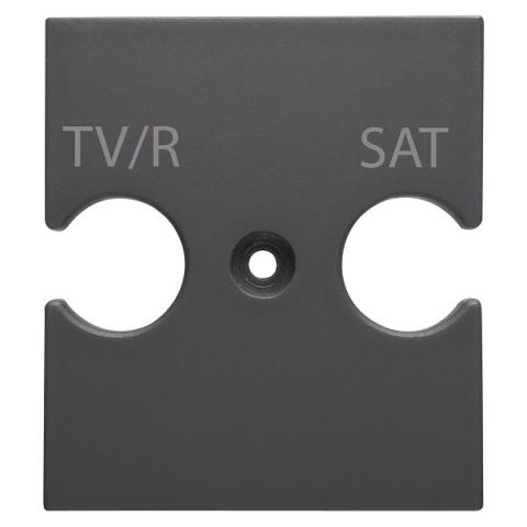 Cover for TV/R-SAT socket