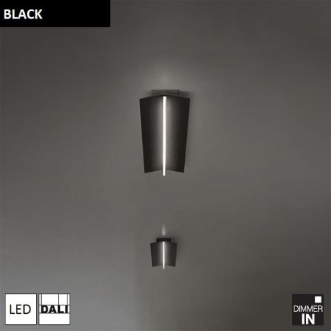 Плафон 700mm LED DALI черен 