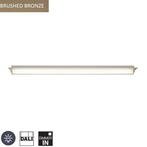 Ceiling Light 1300mm LED DALI brushed bronze