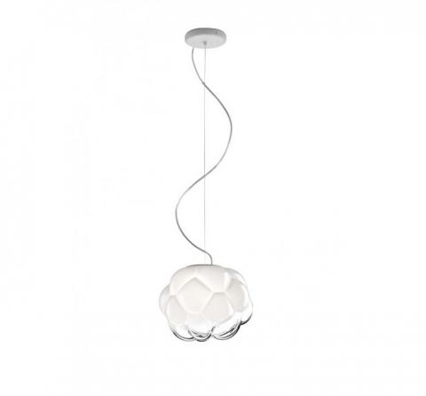 Ceiling Lamp Ø26cm Translucent White