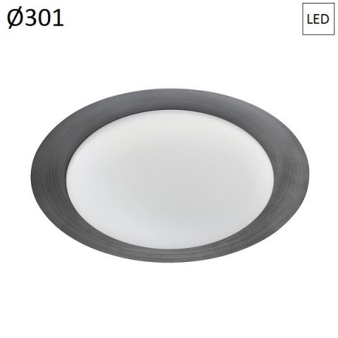 Ceiling Lamp Ø301mm LED 12W 3000K Dark Grey