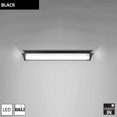 Ceiling Light 1000mm LED DALI black