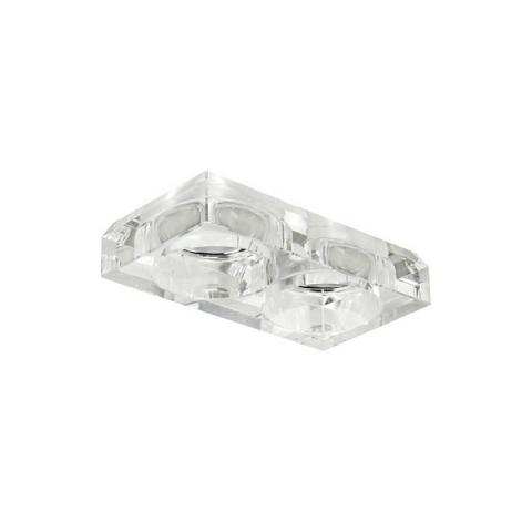 Downlight 2xGU5.3 170x90mm Transparent