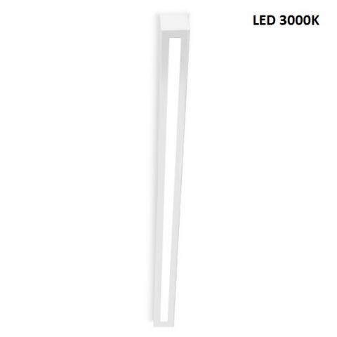 Плафон L - LED 20W 3000K - бял