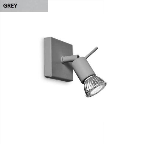 Wall lamp - spotlight 1xGU10 grey