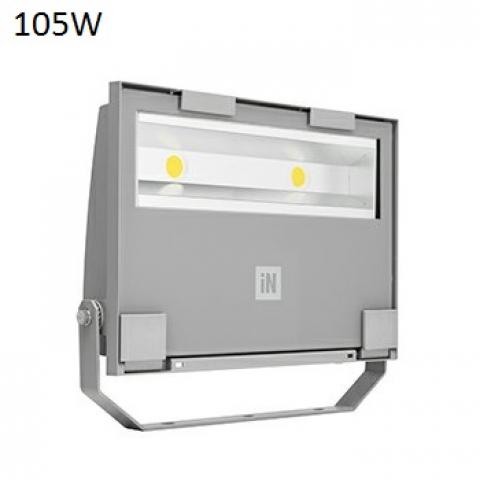 Floodlight GUELL 2 S/W LED 105W grey