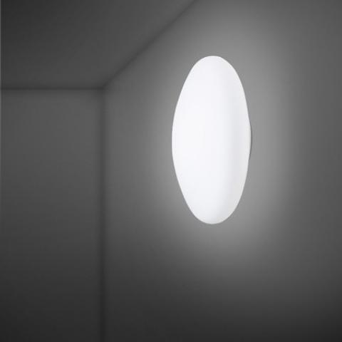 Wall/ceiling lamp Ø45cm E27 White