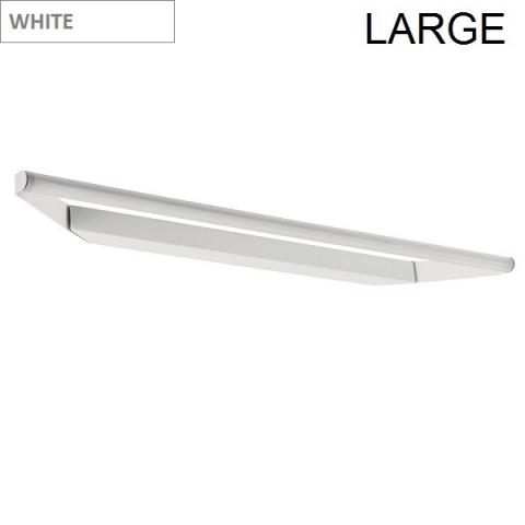 Directional wall/ceiling light 93cm LED 19W IP40 white