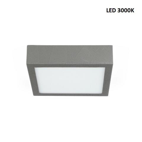 Ceiling light M - LED 17W 3000K - beton grey